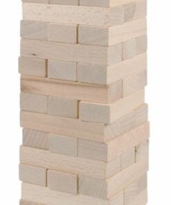 Drvene kocke toranj Tony - neutralne