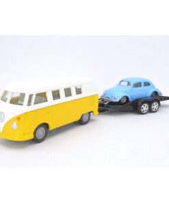 VW T1 with Trailer and Beetle
