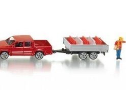 Pick-up vozilo sa prikolicom