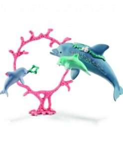 Delfini- porodica mama sa bebama