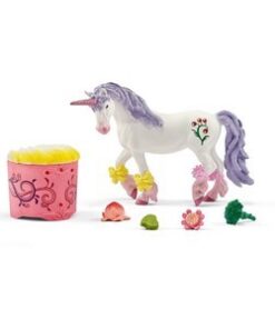 Jednorog I Pegaz sa hranom koja leci