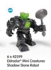Eldrador Mini Creatures Shadow Stone Robot