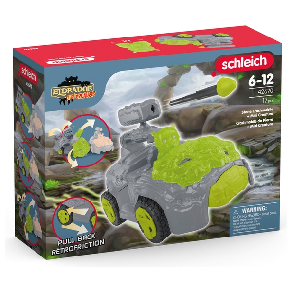 Kameni crashmobile sa mini stvorenjem