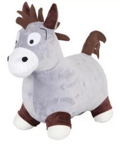 Poni za skakanje sa plisanom navlakom