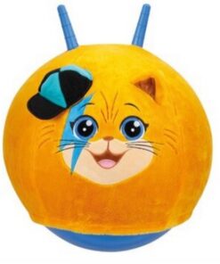 Lopta za sakakanje sa plisanom navlakom sa likom macke