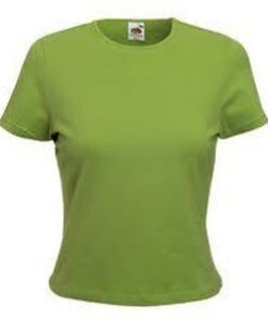 Ladz Fit Crew Neck Tee Kiwi