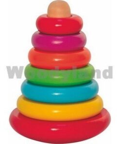 Drvena slagalica-piramida