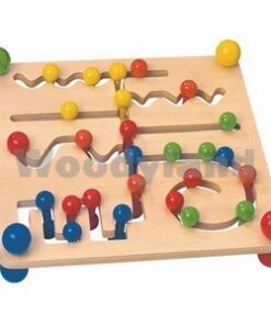 Drveni spiralni lavirint