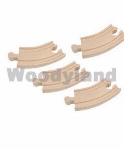 Drvene sine za prugu krive kratke-4 dela