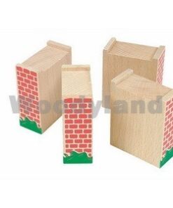 Drveni dodatak za prugu-most 4 dela