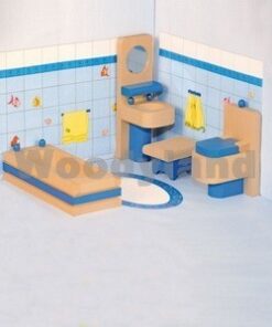Drveni set kupatilo