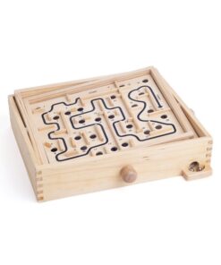 Drveni lavirint sa loptom