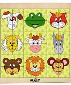 Puzzle - glave zivotinja