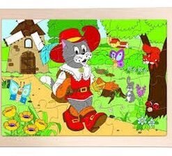 Puzzle Macak u cizmama