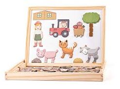 Dvostrana tabla sa dodatnim magnetima