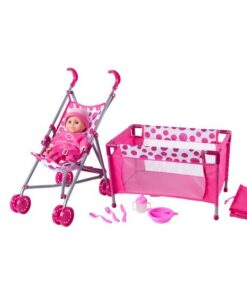 Set za lutke (kolica, krevetac..)