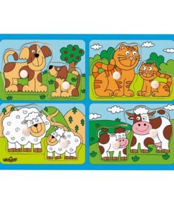 Puzle -zivotinje I njihovi mladi