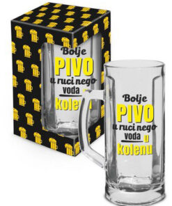Krigla u kutiji - Bolje pivo u ruci nego voda u kolenu