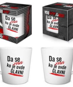 Poklon šolja - Da se zna ko je ovde glavni