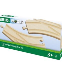 Brio - Delovi za prugu - zakrivljeni prekidacki pravci