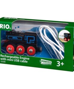 Brio - Punjiva lokomotiva sa mini USB kablom