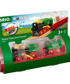 Brio - Tunel i parna lokomotiva