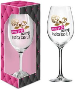 Poklon čaša - Divno je da postoji osoba kao ti!