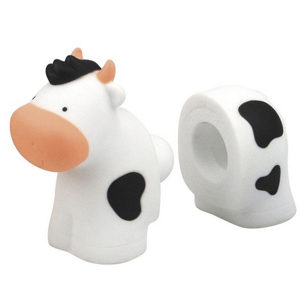 Životinje domaće - krava + 2 dela za ogradu