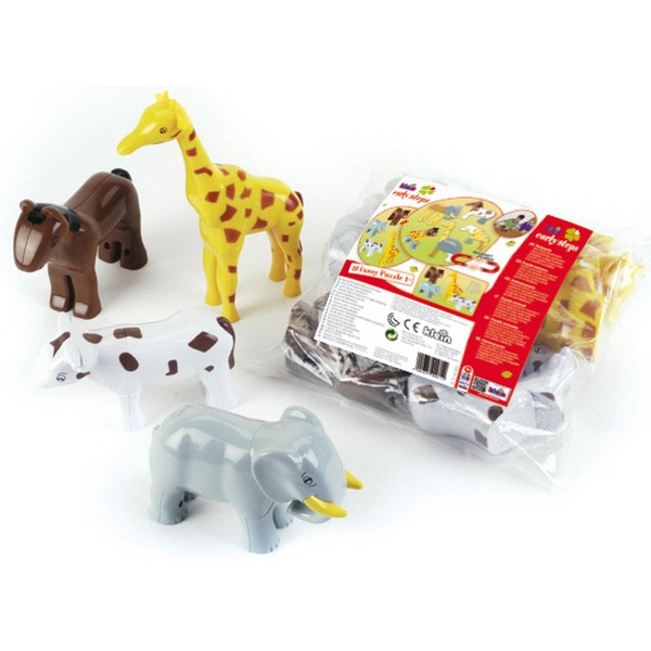 Magnetne puzzle životinje, 4 životinje