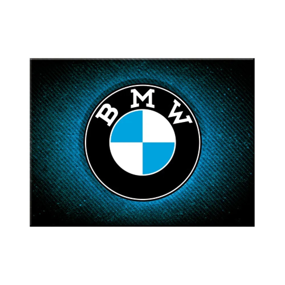 Nostalgic-Art dekorativni magnet - BMW- Logo (Blue Shine)