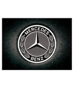 Nostalgic-Art dekorativni magnet - Mercedes Benz- Logo Black