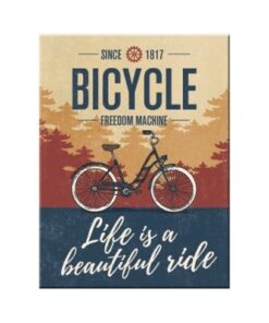 Nostalgic-Art dekorativni  magnet - Bycycle- Beautiful ride