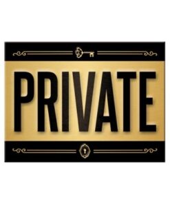 Nostalgic-Art dekorativni magnet -  Private