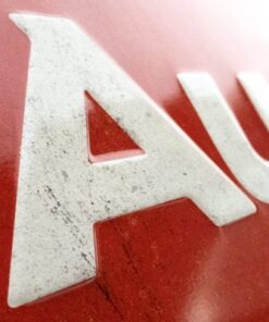 Alternative view of Nostalgic-Art metalna dekorativna tabla - Audi Logo(Red Shine)
