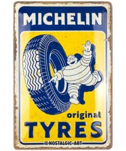 Nostalgic-Art metalna dekorativna tabla - Michelin- Original Tyres