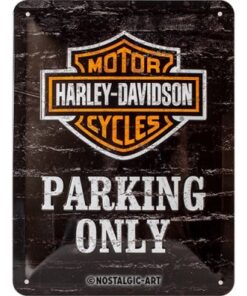 Nostalgic-Art metalna dekorativna tabla - Harley Davidson - Parking Only
