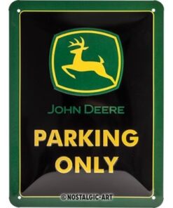 Nostalgic-Art(retro dizajn)  metalna dekorativna tabla - John Deere - Parking On