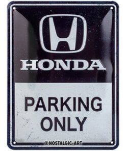 Nostalgic-Art metalna dekorativna tabla - Honda AM - Parking only
