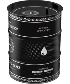 Alternative view of Nostalgic-Art ukrasna kasica za novac - Mercedes Benz - Engine Oil