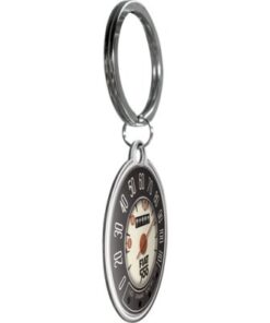 Alternative view of Nostalgic-Art okrugli privezak za ključeve - Fiat 500- Tacho