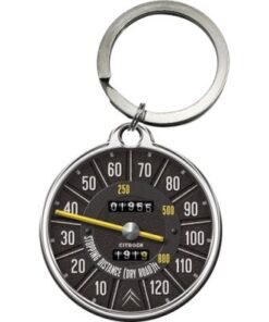 Alternative view of Nostalgic-Art okrugli privezak za ključeve - Citroen - Tacho