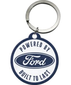 Nostalgic-Art okrugli privezak za ključeve - Ford - Built to last