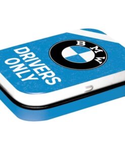 Nostalgic-Art metalna kutijica za bombone- BMW- Drivers Only (Blue)