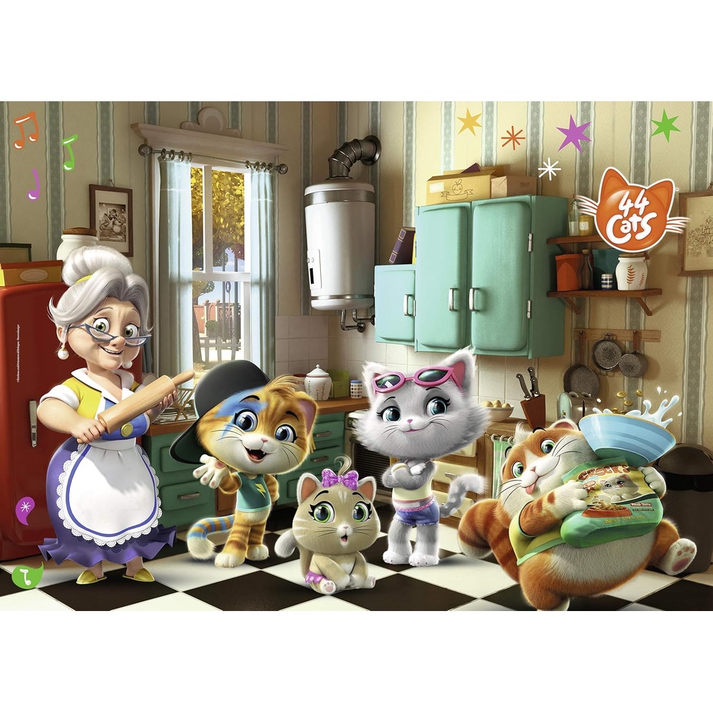 Ravensburger puzzle (slagalice) - Cats velika podna puzla - Image 2