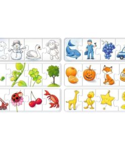 Alternative view of Ravensburger puzzle (slagalice) - Moje prve puzzle sve boje