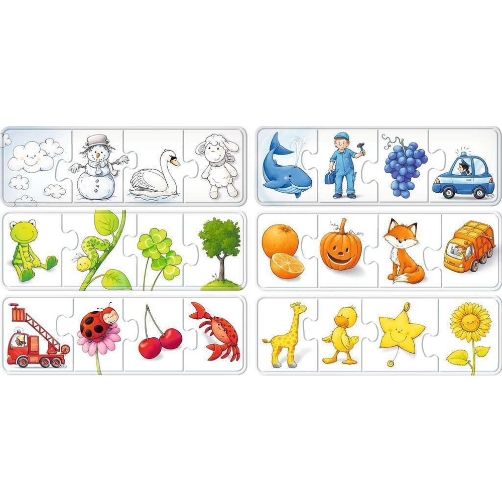 Ravensburger puzzle (slagalice) - Moje prve puzzle sve boje - Image 2