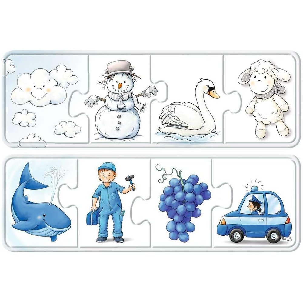 Ravensburger puzzle (slagalice) - Moje prve puzzle sve boje - Image 3