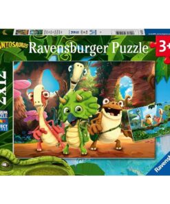 Ravensburger puzzle (slagalice) - Družina malih dinosaurusa