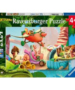 Ravensburger puzzle (slagalice) - Družina malih dinosaurusa