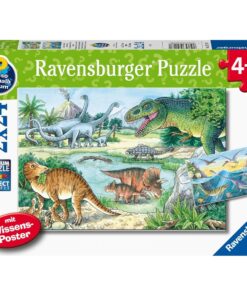 Ravensburger puzzle (slagalice) - Dinosaurusi na svom staništu